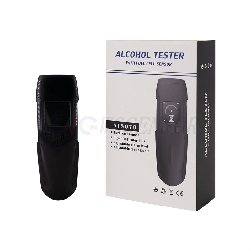 Poland OEM/ODM Fuel Cell Breathalyzer Liquor Content Detector Portable Alcohol Percentage Tester(8070)