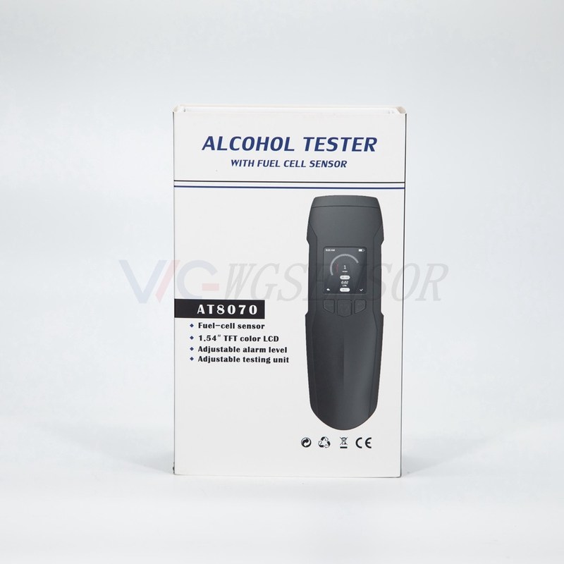 Poland OEM/ODM Fuel Cell Breathalyzer Liquor Content Detector Portable Alcohol Percentage Tester(8070)