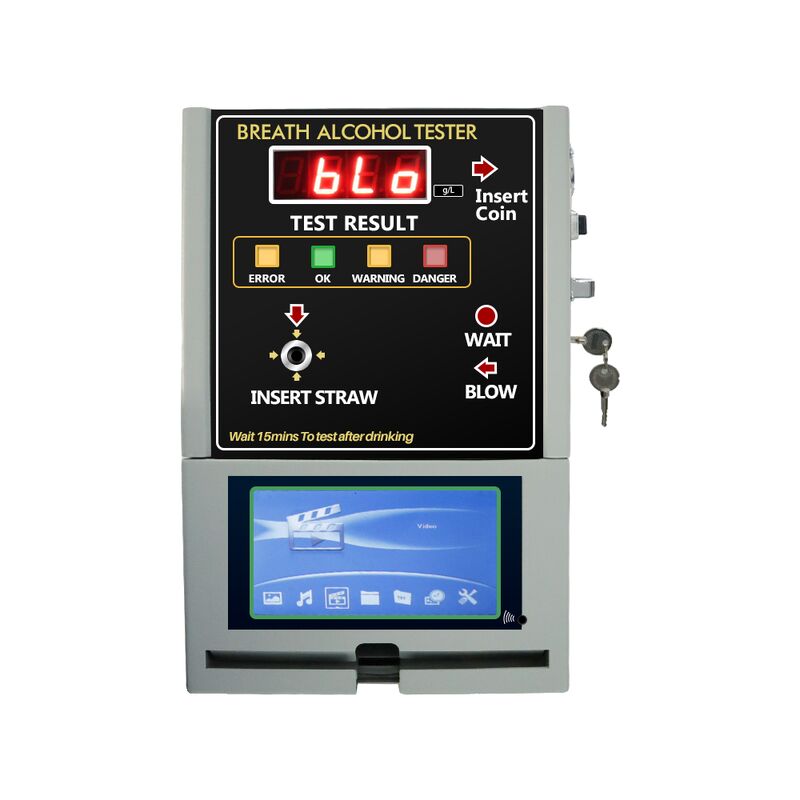 Japan OEM/ODM Wall-Mounted Coin Operated Breathalyzer for Bar/Disco (WG319V)
