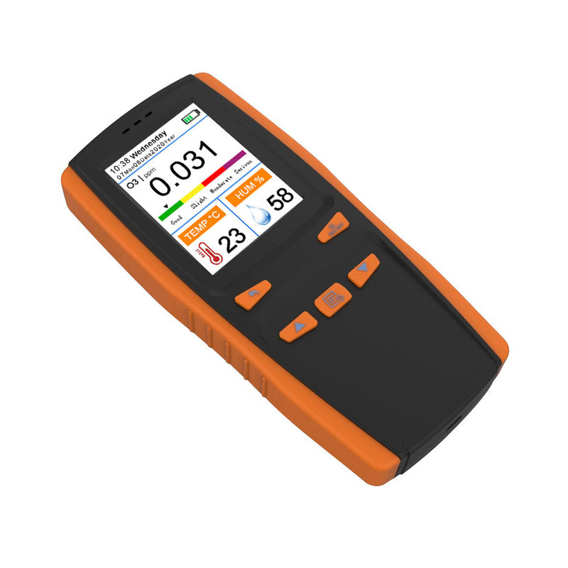 DM509 O3 Portable Ozone Analyzer Smart Sensing 5.000ppm Air Quality Detector
