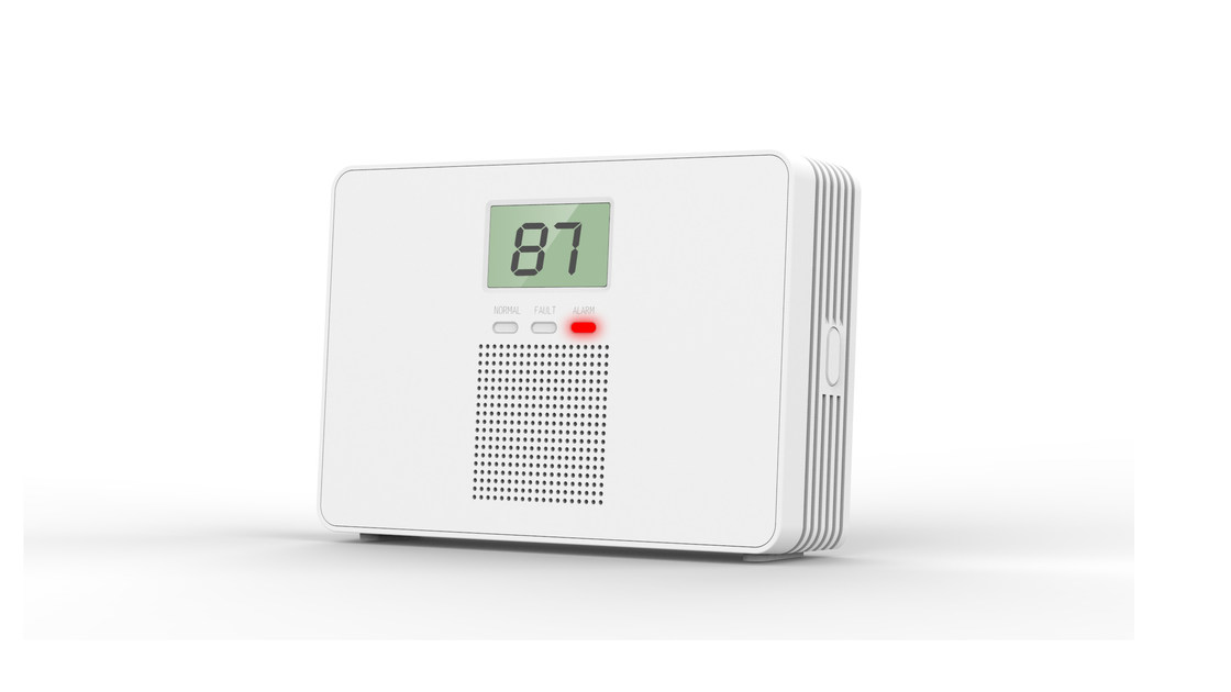Garage Warehouse BSI EN50291 CO Alarm Detector Dia 124mm